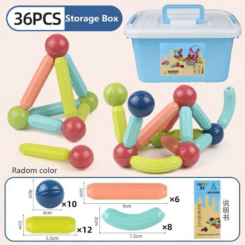 Magnetic Constructor Blocks Set